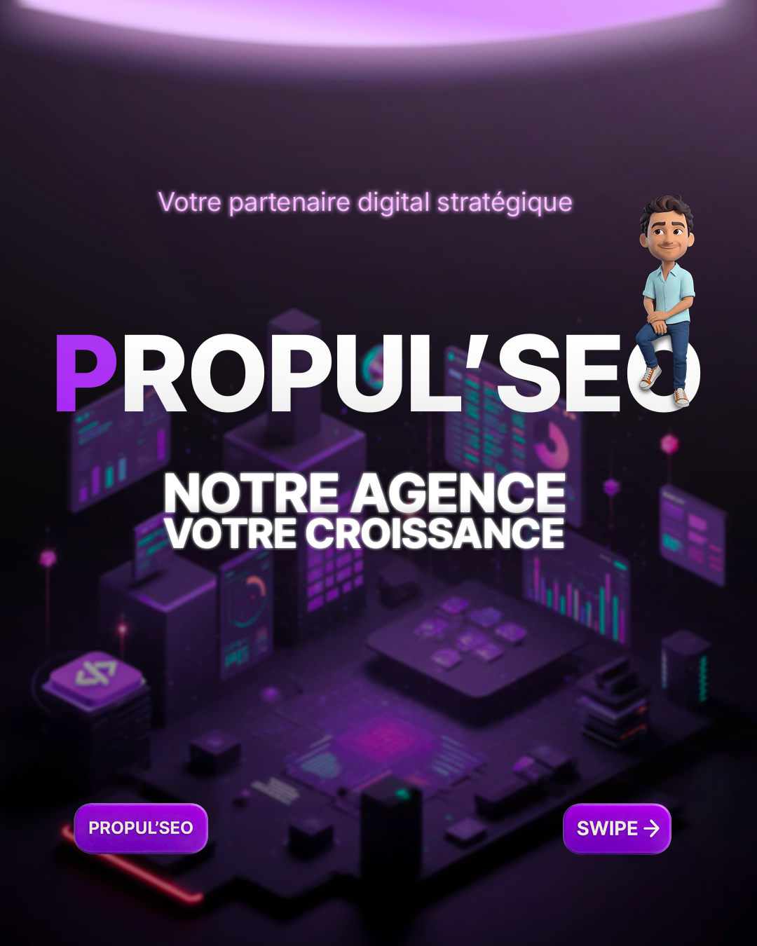 Welcome to Propulseo: the agency that structures your digital growth